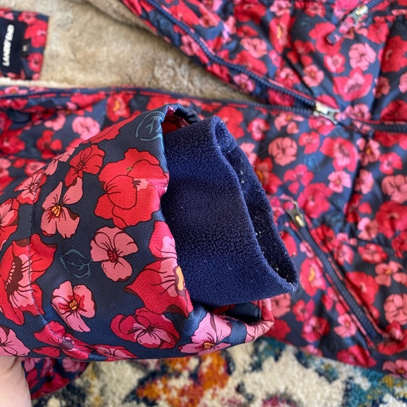 LandsEnd Girls Winter Parka 10-12 - Picture 8 of 9